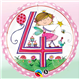 Rachel Ellen - Age 4 Fairy Polka Dots 18" balloon