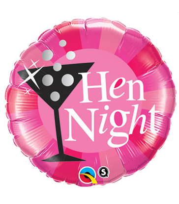 Hen Night Pink 18" balloon
