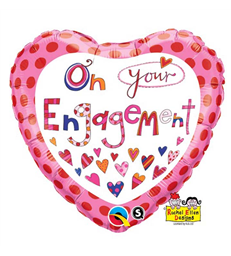 Rachel Ellen - On Your Engagement 18" balloon