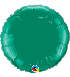 Emerald Green Round 18" balloon