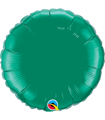 Emerald Green Round 18" balloon