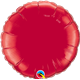 Ruby Red Round 18" balloon