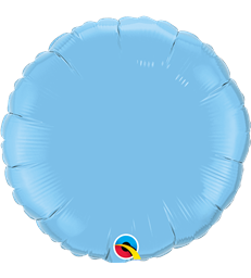 Pale Blue Round 18" balloon