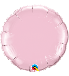 Pink Round 18" balloon