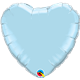 Light Blue Heart 18" balloon