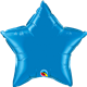 Sapphire Blue Star 20" balloon