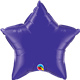 Quartz Purple Star 20" balloon