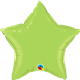 Lime Green Star 20" balloon