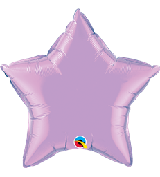 Lavender Star 20" balloon