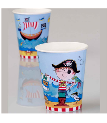 Pirate 8 Party Paper Cups
