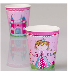 Princess 8 Party Paper Cups