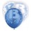 6 12'' BLUE GLITZ BALLOONS -13