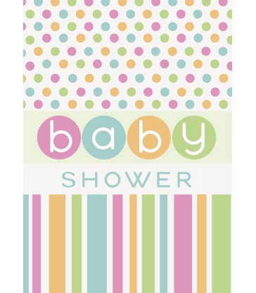 8 PASTEL BABY SHOWER INVITES