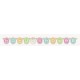 PASTEL BABY SHOWER JOINTED BANNER-LARGE
