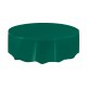 FOREST GREEN ROUND TABLECOVER 84 DIA