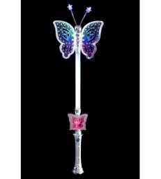 Butterfly Wand, Silver