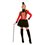 Deluxe Ringmaster Lady Costume, Red