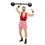 Deluxe Strongman Costume, Red & White