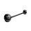 Inflatable Dumbbell, Black