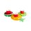 Inflatable Fruit Drink Holders, Assorted