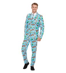 Oktoberfest Suit, Blue