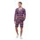 Sunset Flamingo Suit, Blue