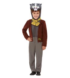 Wind in the Willows Badger Deluxe Costume, Brown