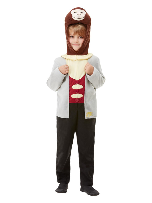Wind In The Willows Deluxe Mole Costume Child Grey