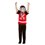 Zombie Football Player Costume, Red
