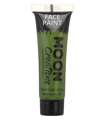 Moon Creations Face & Body Paint, Green