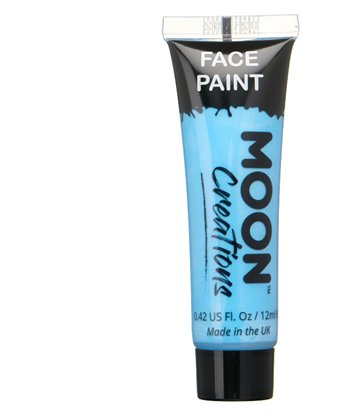 Moon Creations Face & Body Paint, Light Blue