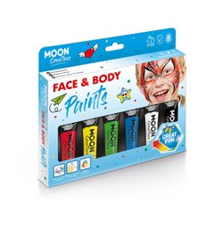 Moon Creations Face & Body Paint, Assorted