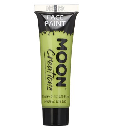 Moon Creations Face & Body Paint, Lime Green