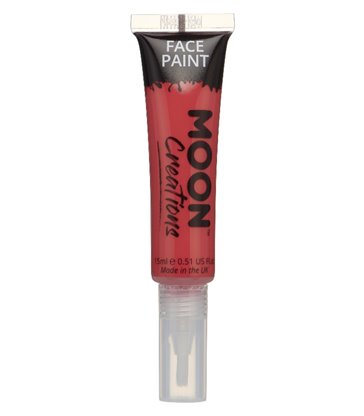 Moon Creations Face & Body Paints, Red