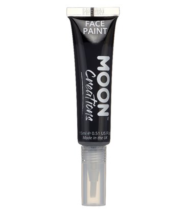 Moon Creations Face & Body Paints, Black