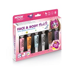 Moon Creations Face & Body Paints, Assorted