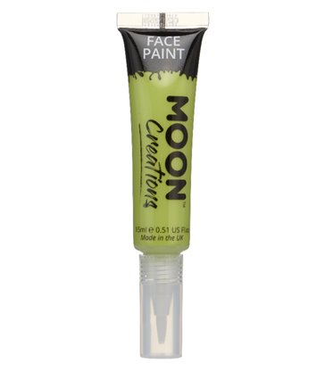 Moon Creations Face & Body Paints, Lime Green