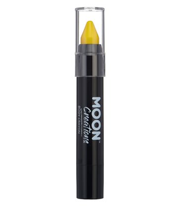 Moon Creations Body Crayons, Yellow