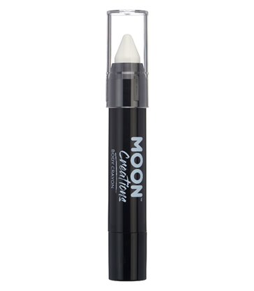 Moon Creations Body Crayons, White