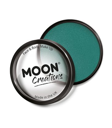 Moon Creations Pro Face Paint Cake Pot, Teal