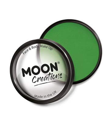 Moon Creations Pro Face Paint Cake Pot, Green