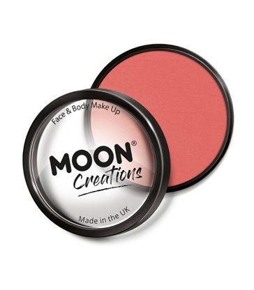 Moon Creations Pro Face Paint Cake Pot, Coral