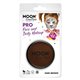 Moon Creations Pro Face Paint Cake Pot, Dark Brown