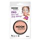 Moon Creations Pro Face Paint Cake Pot, Peach