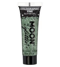 Moon Glitter Holographic Fine Glitter Gel, Green