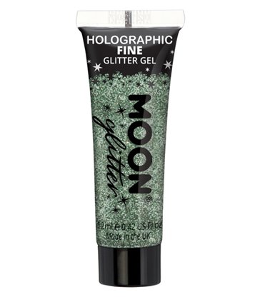 Moon Glitter Holographic Fine Glitter Gel, Green