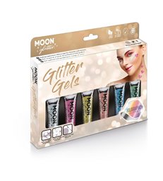 Moon Glitter Holographic Fine Glitter Gel, Assorte