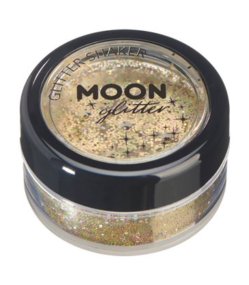 Moon Glitter Holographic Glitter Shakers, Gold