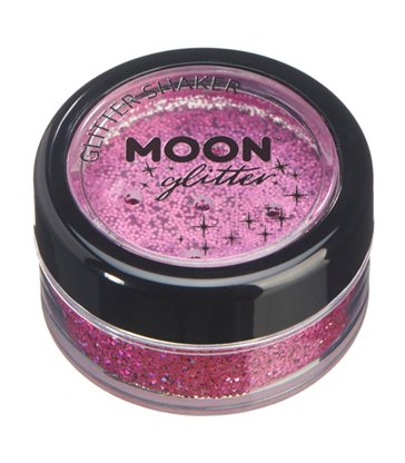 Moon Glitter Holographic Glitter Shakers, Pink