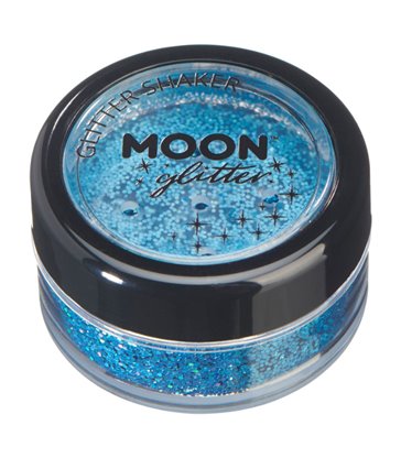 Moon Glitter Holographic Glitter Shakers, Blue